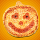 pumpkin shaped pizza
